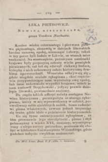 Dziennik Wileński. Literatura Nadobna. T.5, [N. 4] (kwiecień 1830)