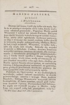 Dziennik Wileński. Literatura Nadobna. T.5, [N. 10] (październik 1830)