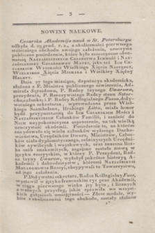 Dziennik Wileński. Nowiny Naukowe. [T.2], [N. 1] (styczeń 1827)