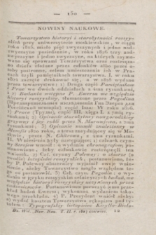Dziennik Wileński. Nowiny Naukowe. T.2, [N. 6] (czerwiec 1827) + wkładka