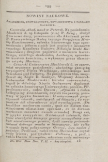 Dziennik Wileński. Nowiny Naukowe. T.2, [N. 8] (sierpień 1827) + dod.