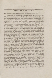 Dziennik Wileński. Nowiny Naukowe. T.3, [N. 4] (kwiecień 1828)