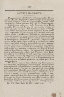 Dziennik Wileński. Nowiny Naukowe. T.3, [N. 5] (may 1828)