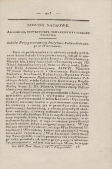 Dziennik Wileński. Nowiny Naukowe. T.4, [N. 10] (październik 1829)