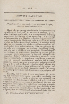 Dziennik Wileński. Nowiny Naukowe. T.5, [N. 9] (wrzesień 1830)