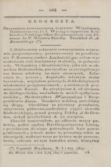 Dziennik Wileński. Umiejętności i Sztuki. T.2 (czerwiec 1827)