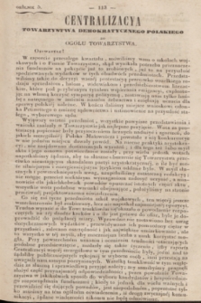 Okólniki Towarzystwa Demokratycznego Polskiego. 1840/1841, okólnik 5 (2 sierpnia 1840)