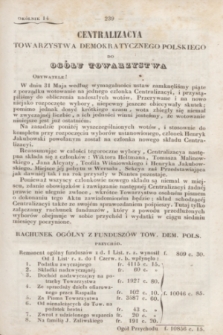 Okólniki Towarzystwa Demokratycznego Polskiego. 1840/1841, okólnik 14 (1 listopada 1840/1 czerwca 1841)