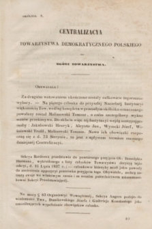 Okólniki Towarzystwa Demokratycznego Polskiego. 1842/1843, okólnik 8