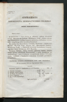 Okólniki Towarzystwa Demokratycznego Polskiego. 1843/1845, okólnik 9 ([16 stycznia 1843])