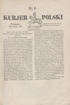Kurjer Polski. 1829, Nro 6 (6 grudnia)