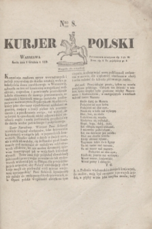 Kurjer Polski. 1829, Nro 8 (9 grudnia)