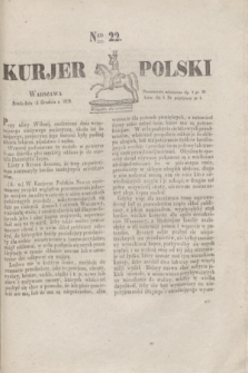 Kurjer Polski. 1829, Nro 22 (23 grudnia)