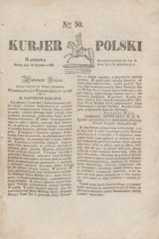 Kurjer Polski. 1830, Nro 50 (23 stycznia)