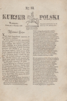 Kurjer Polski. 1830, Nro 53 (28 stycznia)