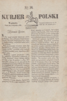 Kurjer Polski. 1830, Nro 56 (29 stycznia)