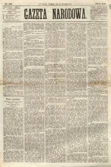 Gazeta Narodowa. 1873, nr 99