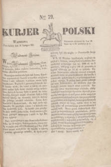 Kurjer Polski. 1830, Nro 79 (22 lutego)