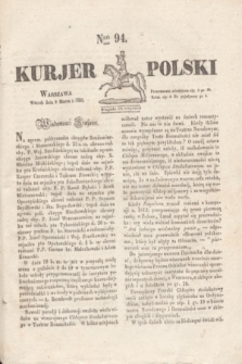 Kurjer Polski. 1830, Nro 94 (9 marca)