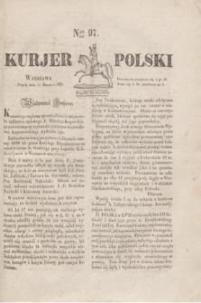 Kurjer Polski. 1830, Nro 97 (12 marca)