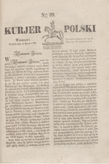 Kurjer Polski. 1830, Nro 99 (14 marca)
