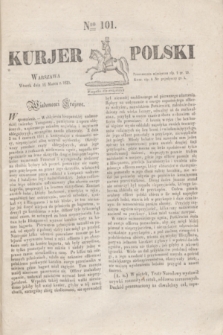 Kurjer Polski. 1830, Nro 101 (16 marca)
