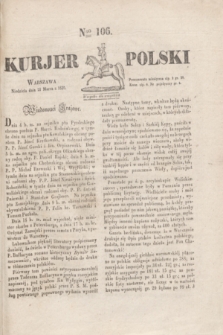 Kurjer Polski. 1830, Nro 106 (21 marca)
