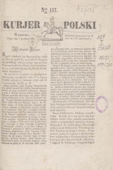 Kurjer Polski. 1830, Nro 117 (2 kwietnia)