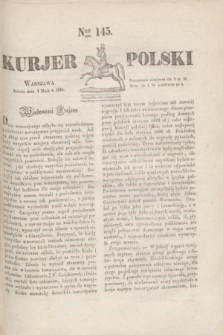 Kurjer Polski. 1830, Nro 145 (1 maja)