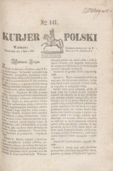 Kurjer Polski. 1830, Nro 147 (3 maja)