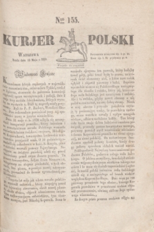 Kurjer Polski. 1830, Nro 155 (12 maja)