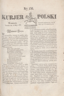 Kurjer Polski. 1830, Nro 156 (13 maja)
