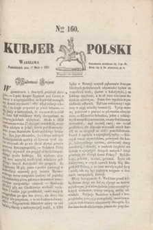 Kurjer Polski. 1830, Nro 160 (17 maja)