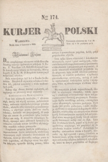Kurjer Polski. 1830, Nro 174 (2 czerwca)