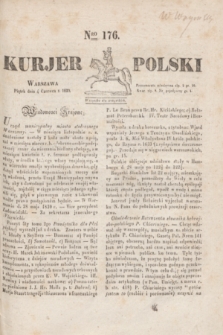 Kurjer Polski. 1830, Nro 176 (4 czerwca)