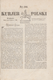 Kurjer Polski. 1830, Nro 180 (8 czerwca)