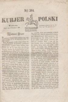 Kurjer Polski. 1830, Nro 264 (3 września 1830)