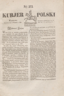 Kurjer Polski. 1830, Nro 272 (12 września)