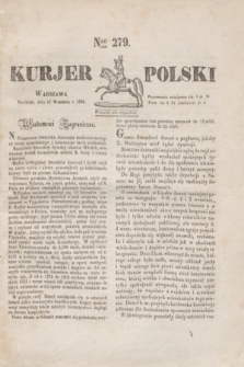 Kurjer Polski. 1830, Nro 279 (19 września)