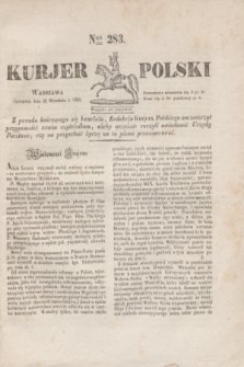 Kurjer Polski. 1830, Nro 283 (23 września)
