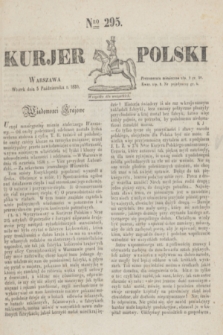 Kurjer Polski. 1830, Nro 295 (5 października)