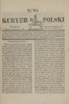 Kuryer Polski. 1830, Nro 374 (28 grudnia)