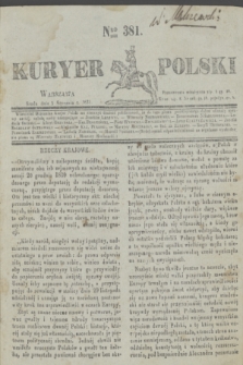 Kuryer Polski. 1831, Nro 381 (5 stycznia)