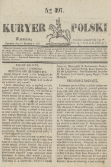 Kuryer Polski. 1831, Nro 397 (20 stycznia)