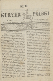 Kuryer Polski. 1831, Nro 431 (24 lutego)