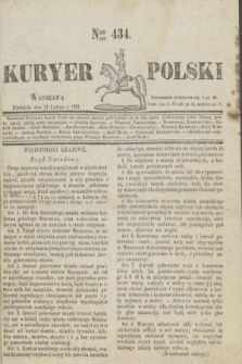 Kuryer Polski. 1831, Nro 434 (27 lutego)