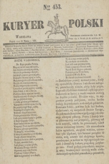 Kuryer Polski. 1831, Nro 453 (18 marca)