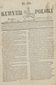 Kuryer Polski. 1831, Nro 458 (23 marca)