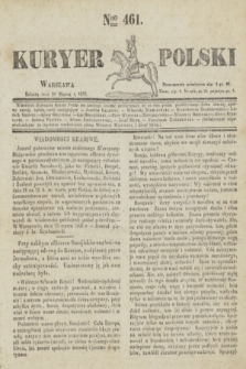 Kuryer Polski. 1831, Nro 461 (26 marca)