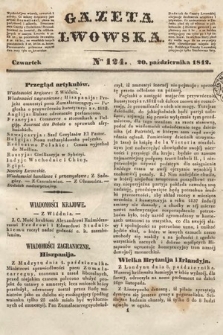 Gazeta Lwowska. 1842, nr 124